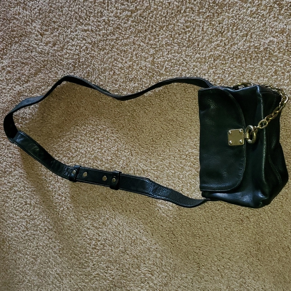 Small clutch real leather